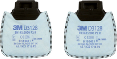 3M SECURE CLICK™ P2 R DUST AND GAS FILTER – DUAL AIRFLOW SYSTEM