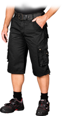 KURZE SCHUTZHOSE AUS 100% BAUMWOLLE MIT MULTIFUNKTIONSTASCHEN