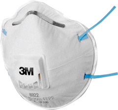 3M FFP2 NR D DUST & MIST RESPIRATOR WITH COOL FLOW VALVE