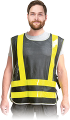 KAMIZELKA SIATKOWA Z PASAMI ODBLASKOWYMI - BEZPIECZEŃSTWO I STYL