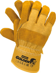GANTS DE TRAVAIL RENFORCÉS EN CUIR DE BOVIN