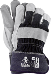GANTS DE PROTECTION RENFORCÉS EN CUIR DE BOVIN DOUBLÉ