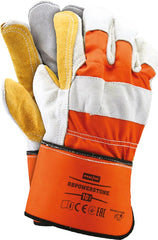 GANTS DE TRAVAIL RENFORCÉS EN CUIR DE BOVIN