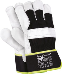 ROBUSTE SCHUTZHANDSCHUHE AUS KUHLEDER FÜR SCHWERE ARBEITEN