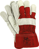 GANTS DE TRAVAIL LUX RENFORCÉS EN CUIR DE BOVIN