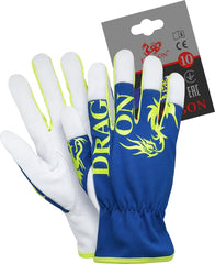 GANTS DE MÉCANICIEN EN CUIR DE CHÈVRE HAUTE QUALITÉ