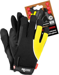 HIGH-PERFORMANCE SYNTHETIC LEATHER STRETCH GLOVES WITH ENHANCED GRIP