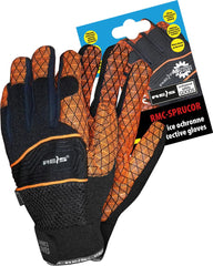 HIGH-PERFORMANCE MECHANIC GLOVES WITH SILICONE GRIP AND SPANDEX