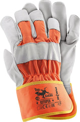 GANTS DE TRAVAIL EN CUIR DE BOVIN HAUTE QUALITÉ, IMPERMÉABLES