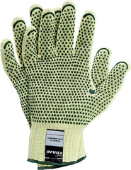 STRAPAZIERFÄHIGE ARBEITSHANDSCHUHE AUS KEVLAR® MIT PVC-BESCHICHTUNG