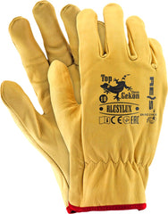 RĘKAWICE ROBOCZE ZE SKÓRY BYDLĘCEJ – OCHRONA I WYGODA