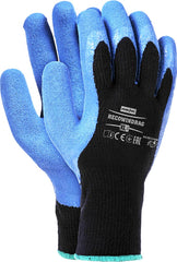 OCIEPLANE RĘKAWICE OCHRONNE Z LATEKSOWYM POWŁOKIEM