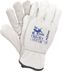 GANTS ISOLANTS EN CUIR DE CHÈVRE DOUBLÉS DE FOURRURE