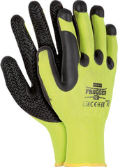 HIGH-VISIBILITY TPE COATED CONSTRUCTION & TRANSPORT GLOVES