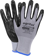 HIGH FLEXIBILITY NITRILE FOAM COATED GLOVES BY OGRIFOX