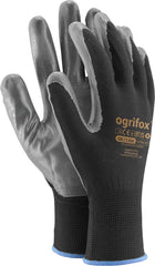 NITRILE-COATED FLEXIBLE GLOVES FOR MECHANICS, OIL-RESISTANT