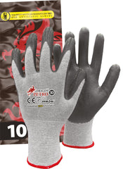 ESD ANTI-STATIC NITRILE COATED NYLON-CARBON GLOVES FOR ELECTRONICS