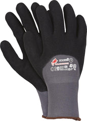 FOAM NITRILE COATED NYLON WORK GLOVES, ABRASION & CHEMICAL RESISTANT