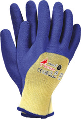 DRAGON TEXTURED LATEX COATED SAFETY GLOVES FOR CONSTRUCTION AND TRANSPORT