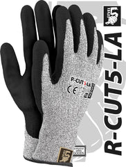 HIGH-RESISTANCE HDPE AND LATEX COATED SAFETY GLOVES