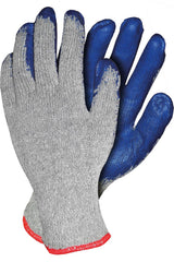 DURABLE RUBBER-COATED KNIT GLOVES WITH RIBBED CUFF FOR CONSTRUCTION & TRANSPORT