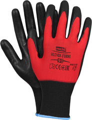 FOAM NITRILE COATED MECHANICS GLOVES, FLEXIBLE & OIL RESISTANT