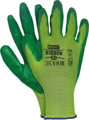 NITRIL-BESCHICHTETE SCHUTZHANDSCHUHE AUS POLYESTER