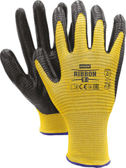 NITRIL-BESCHICHTETE SCHUTZHANDSCHUHE AUS POLYESTER