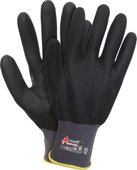 HIGH RESISTANCE NITRILE FOAM COATED WORK GLOVES