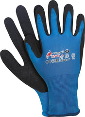 LATEX-COATED NYLON GLOVES WITH ENHANCED GRIP AND DURABILITY