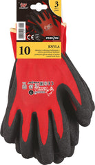 MULTI-PURPOSE LATEX-COATED NYLON GLOVES WITH ENHANCED GRIP