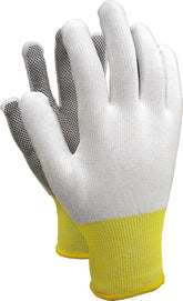 DURABLE POLYESTER WORK GLOVES WITH PVC COATING IN MULTIPLE COLORS