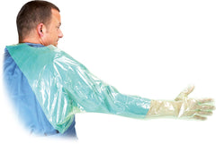 REKTAL- UND INSEMINATIONSHANDSCHUHE MIT ARMSCHUTZ, 95 CM, 50 STÜCK