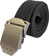 PASEK DO SPODNI CANVAS Z METALOWĄ KLAMRĄ, 130 CM