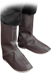 PROFESSIONAL WELDING LEATHER LEG GUARDS WITH FOOT PROTECTION