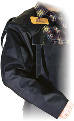 DURABLE COWHIDE WELDING SLEEVE WITH SHOULDER PROTECTION