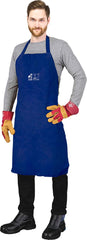 PREMIUM COWHIDE LEATHER WELDING APRON WITH KEVLAR STITCHING AND ADJUSTABLE STRAPS