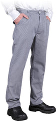 MEN'S HOUNDSTOOTH WORK TROUSERS - DURABLE & COMFORTABLE
