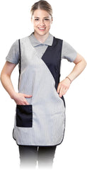 TABLIER DE PROTECTION FÉMININ EN POLYESTER, RÉGLABLE, POUR TRAVAIL ET MAISON