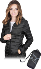 WOMEN'S INSULATED NYLON JACKET WITH POLYESTER LINING