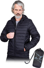 HERREN WINTERJACKE MIT ISOLIERUNG UND KAPUZE