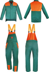 SCHUTZBEKLEIDUNG FÜR KETTENSÄGEN-BEDIENER – JACKE UND HOSE