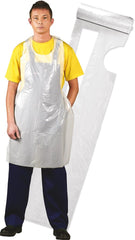 FARTUCH FOLIOWY Z POLIETYLENU, ZAPIĘCIE NA SZYI I WIĄZANIE Z TYŁU