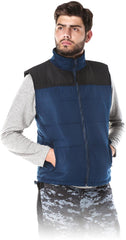 GEFÜTTERTER SCHUTZ-WESTE FÜR HERREN AUS POLARFLEECE