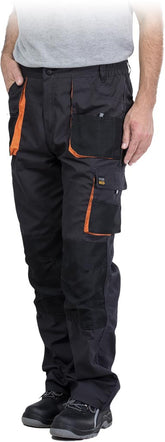 PANTALON DE PROTECTION ROBUSTE EN POLYESTER ET COTON POUR HOMMES