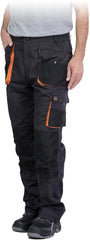 PANTALON DE PROTECTION ROBUSTE EN POLYESTER ET COTON POUR HOMMES