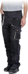 PANTALON DE PROTECTION ROBUSTE EN POLYESTER ET COTON POUR HOMMES
