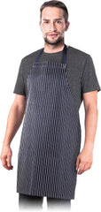 TABLIER DE CUISINE UNISEXE AJUSTABLE EN POLYESTER ET COTON