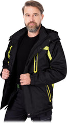 HERREN WINTERJACKE MIT ISOLATION UND SCHUTZFUNKTION