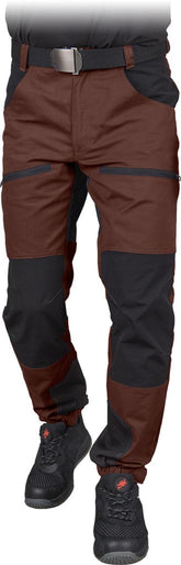 PANTALON DE TRAVAIL HOBBER POUR HOMME AVEC RENFORTS ET INSERTS ÉLASTIQUES